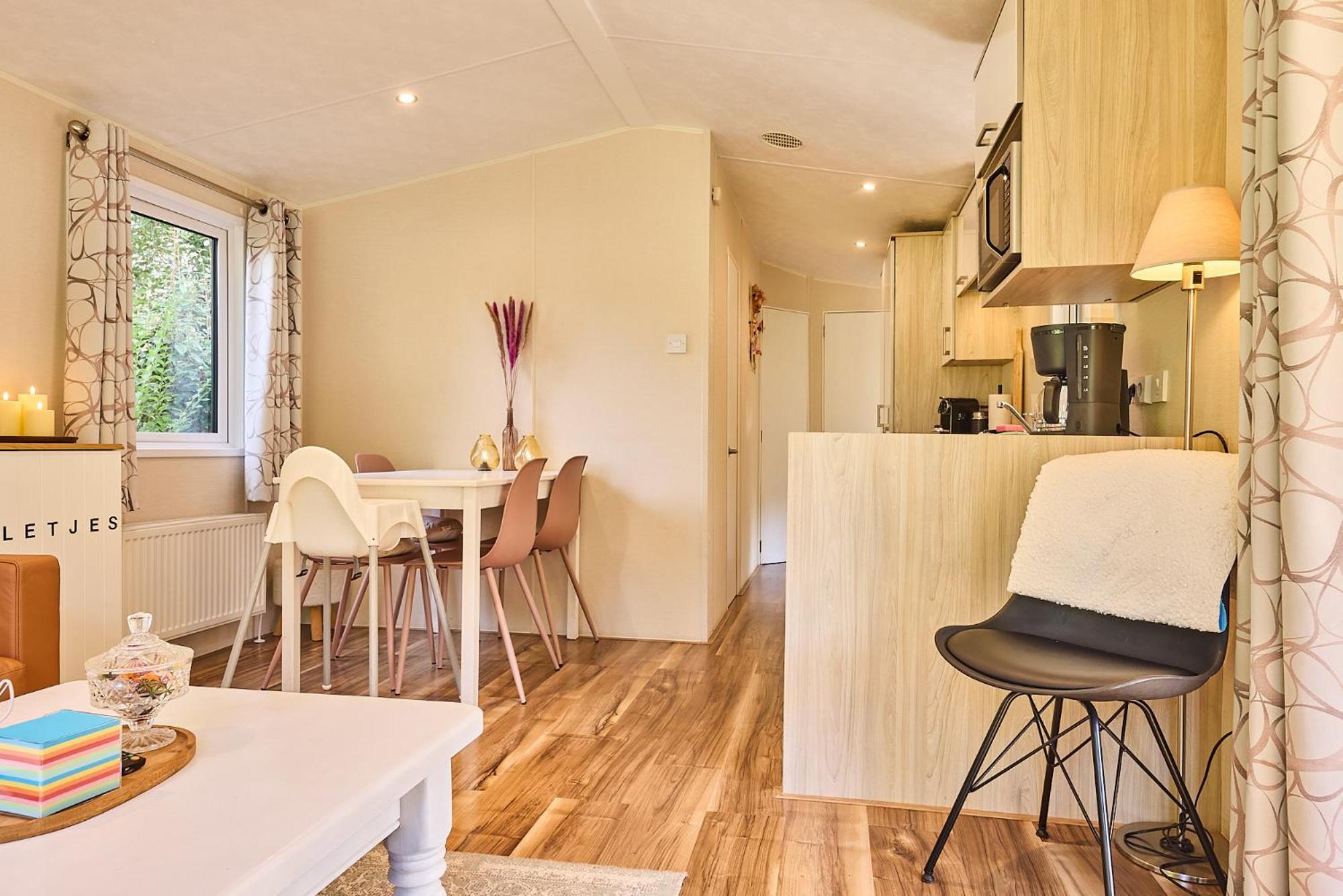 Chalet Huisje Bella Op De Veluwe Max 2 Volwassene 贝克贝亨 外观 照片
