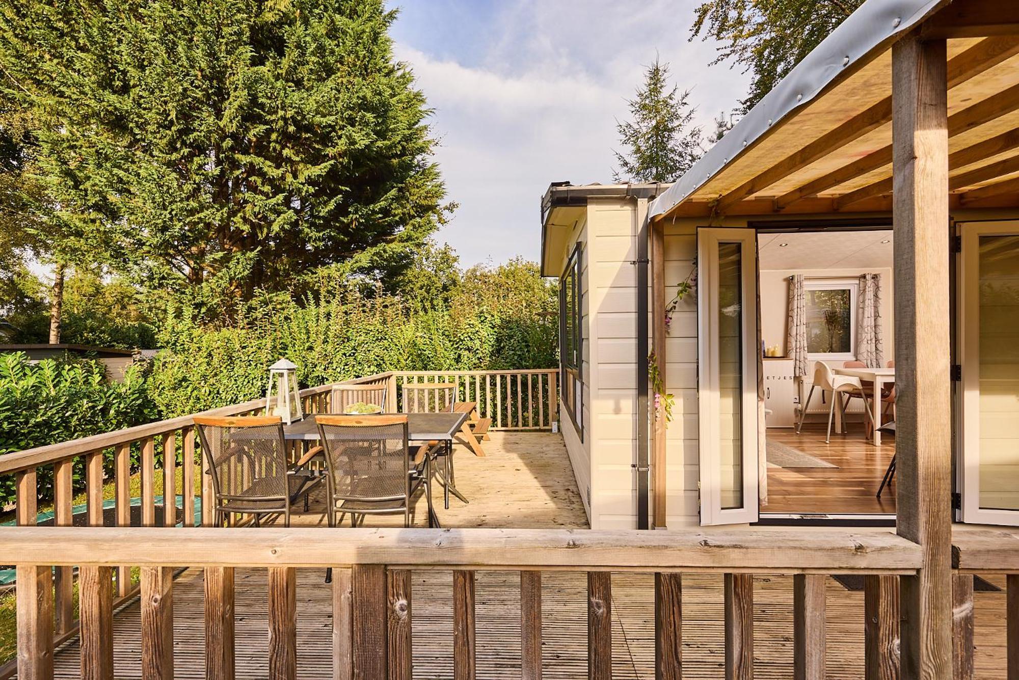 Chalet Huisje Bella Op De Veluwe Max 2 Volwassene 贝克贝亨 外观 照片