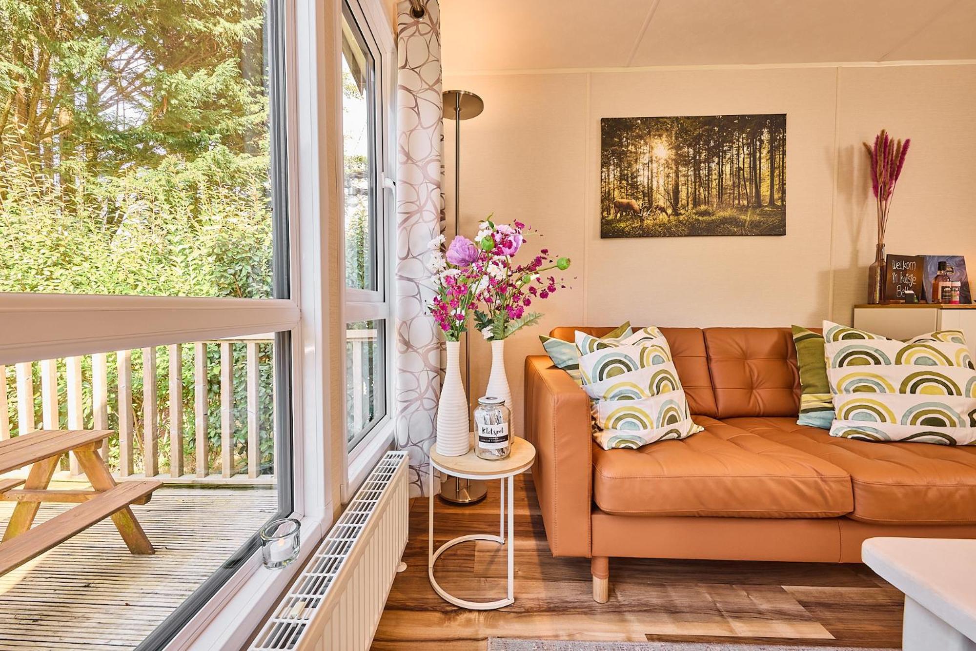 Chalet Huisje Bella Op De Veluwe Max 2 Volwassene 贝克贝亨 外观 照片